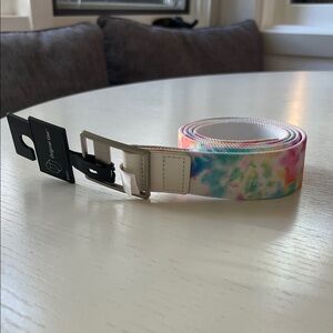 Colorful Tie-Dye Belt